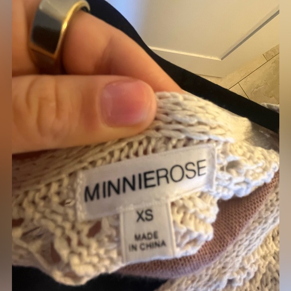 Minnie rose crochet sleeveless cream dress - Picture 9 of 10